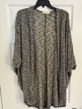 2 for $10 Painted threads Heathered Knit Cardigan Sweater - Gray size small